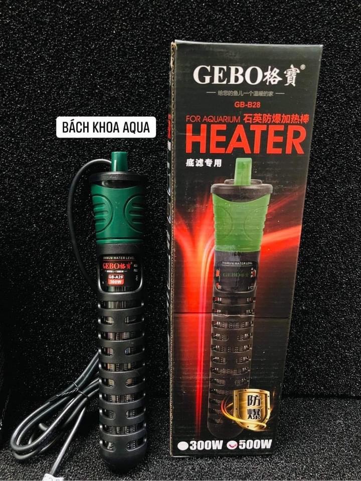 Sưởi GEBO thủy tinh GB-B 28 300w-500w